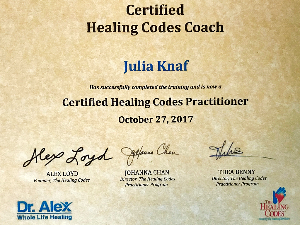Healing Codes Coaching Deutschland